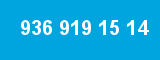936 919 15 14 936 919 15 14